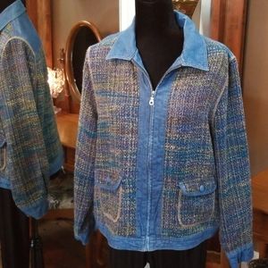 Koret Light Zipper Jacket Size Large